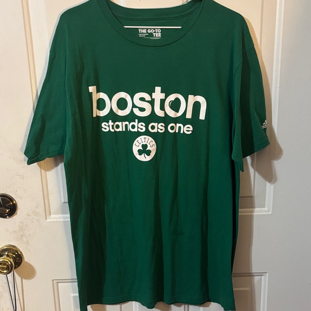 Adidas Green Boston Tee